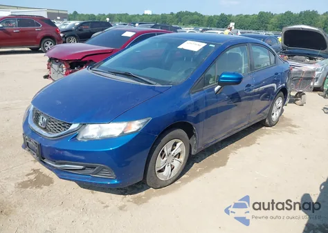 2014 Honda Civic Lx z USA, uszkodzony, nr VIN 19XFB2F50EE008357